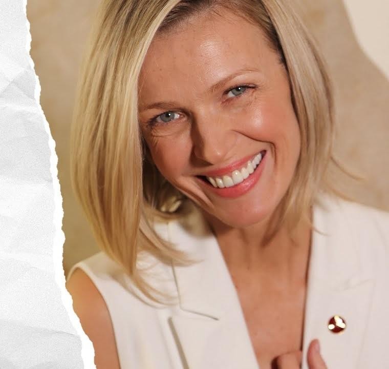 Magda Mołek podczas nagrywania programu